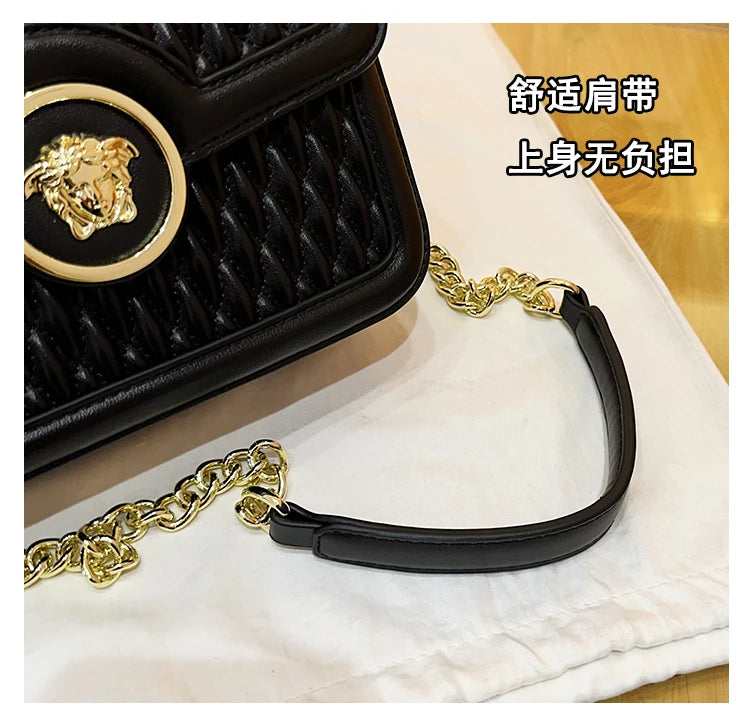 Leather Crossbody Bag Women's Shoulder Bag Messenger Bag Tote Bags Classic Elegant Luxury Brand