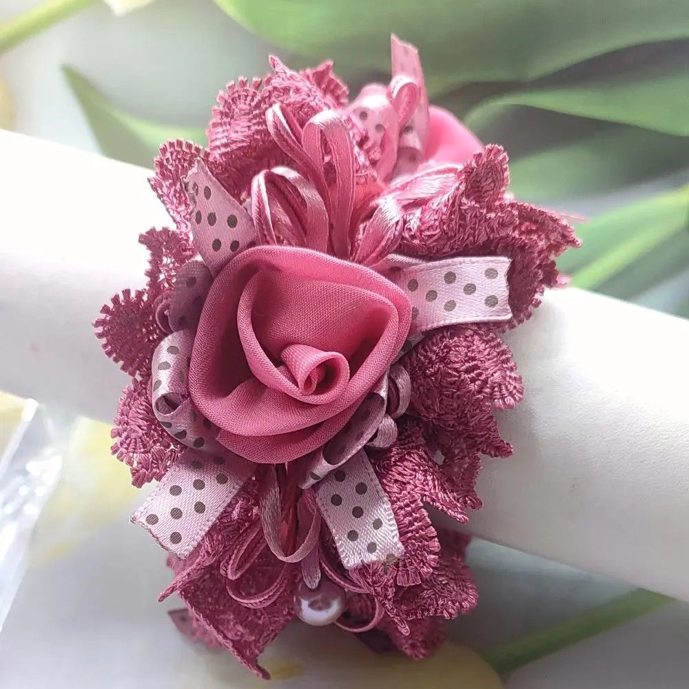 Élastique pour cheveux Fleur