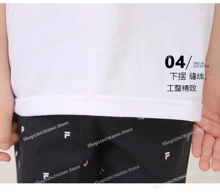 PAW Patrol T-shirt Children Clothing Chase Skye Cartoon Anime Short Sleeve Boy Girl Kawaii Fashion Tee Cute Kid Home Clothes Top