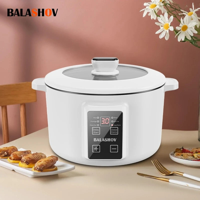 220V Household Multi Cookers 3.5L Electric Cooker Non-stick Cooking pot Hot Pot Smart Rice cooker Cooking Appliances