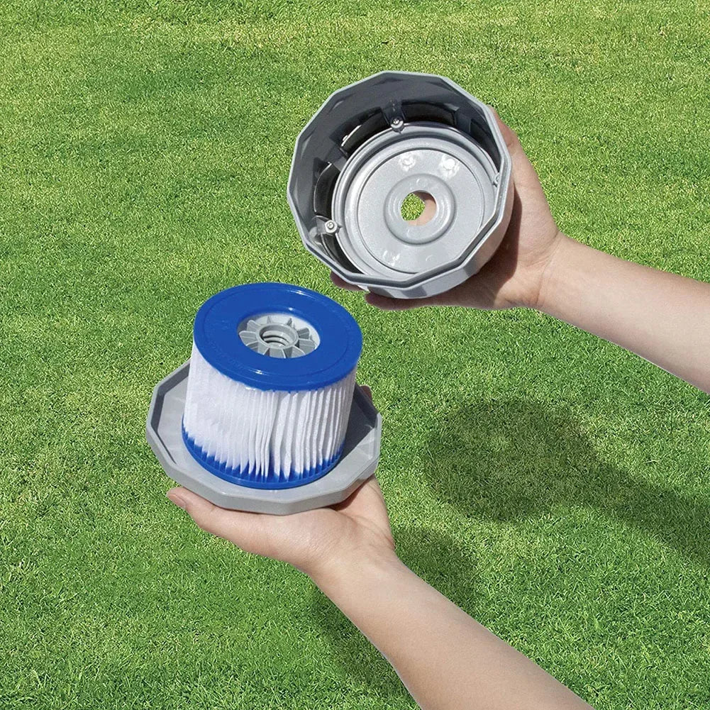 1pc Pool Cleaning Filter Element For Lay Z Lazy Spa Pool Miami Vegas Monaco Cartridge Filters VI Garden Spare Parts