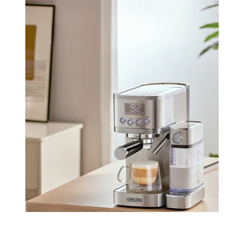 Automatic Coffee and Milk Frother All-in-one Machine 20bar Household Small Espresso Coffee Machine Multi-function Coffee Maker