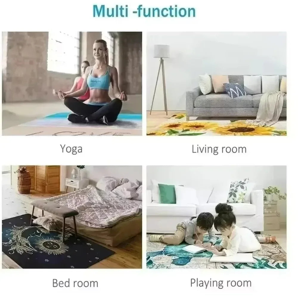 Luxury Geometric Carpets for Living Room Decor Sofa Large Area Home Rugs for Bedroom Soft Non-slip Mat for Kitchen Doormat