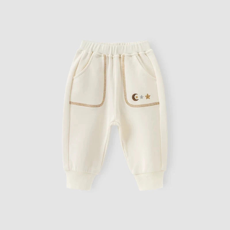 New Spring Autumn Baby Suits Cute Embroidered Sweatshirt + Pant 2Pcs Toddler Boy Girl Clothing