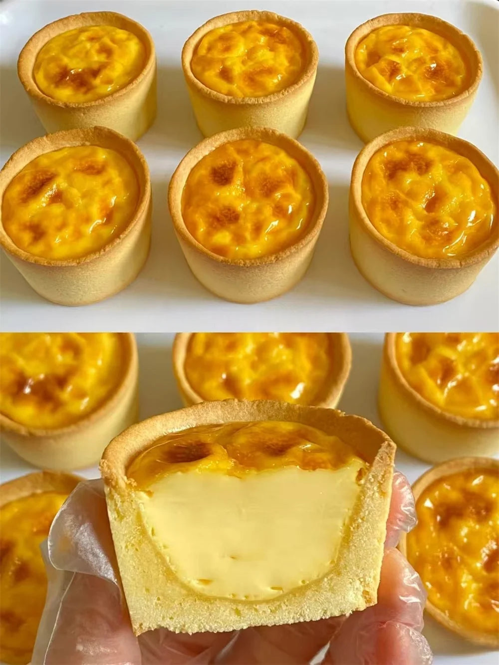 Stainless Steel Non-Stick Cupcake Mold Multiple Size Baking Mould Pastry Tool Commercial Manual Egg Tart Shape Machine