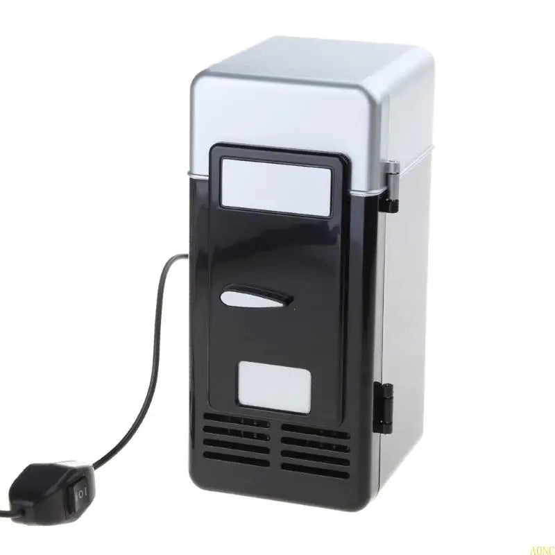 A0NC Mini Car Fridge Cool Heat Cooler And Warmer Box Home Office Car Freezer
