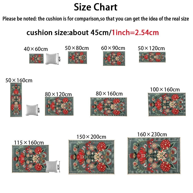VIKAMA Christmas Pink Carpet Snowman Castle Floor Mat Living Room Carpet Bedroom Bedside Rug Soft Doormat Welcome Carpet Home De