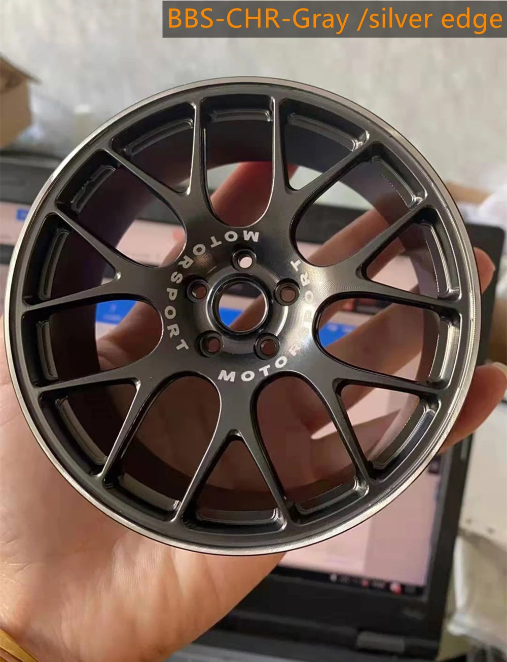 1/5 Car Model Metal Forged Assemble Refitting Wheel Hub  Creative Desktop Display  Personalized  Modification Toys Gift