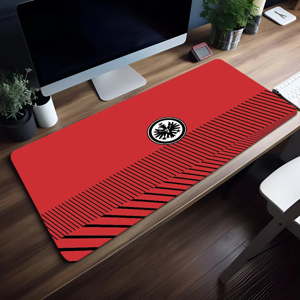 FootBall Rubber Desktop XXL Desk A-A-AG S Non-slip Gaming F-F-Frankfurt Thickened Germany E-E-Eintracht Large MousePad Office