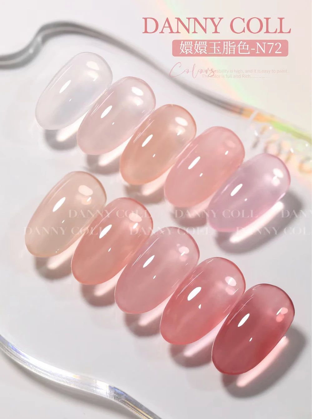 23 pièces France Naked Color Gel Vernis à ongles Vernis Semi-permanent UV