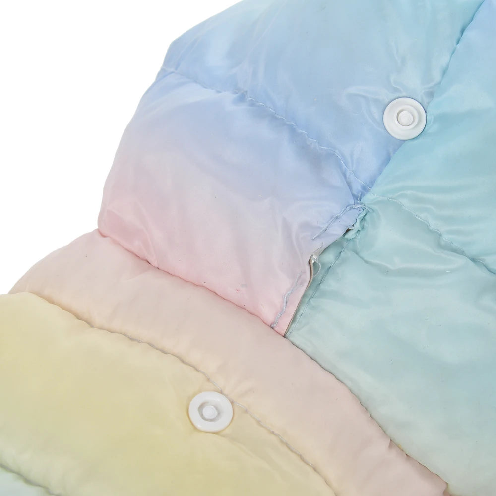 Warm Pet Clothes Cozy Hooded Button Puppy Jacket For Small Medium Dog Winter Warm Waterproof Vest Coat Costume Chihuahua Outfits