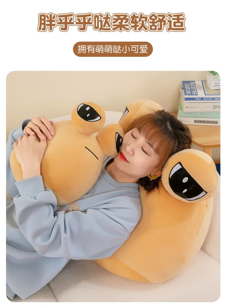 22/30/40/55cm My Pet Alien Pou Big Size Plush Toy Kawaii Alien Pet Dolls Cute Pou Stuffed Toys Soft Pillow Animal Gifts for Kids