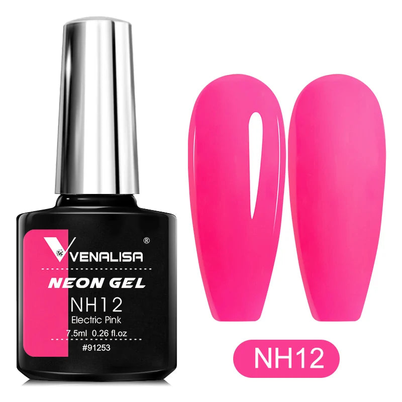 Vernis à ongles en gel néon  pour manucure 7,5 ml