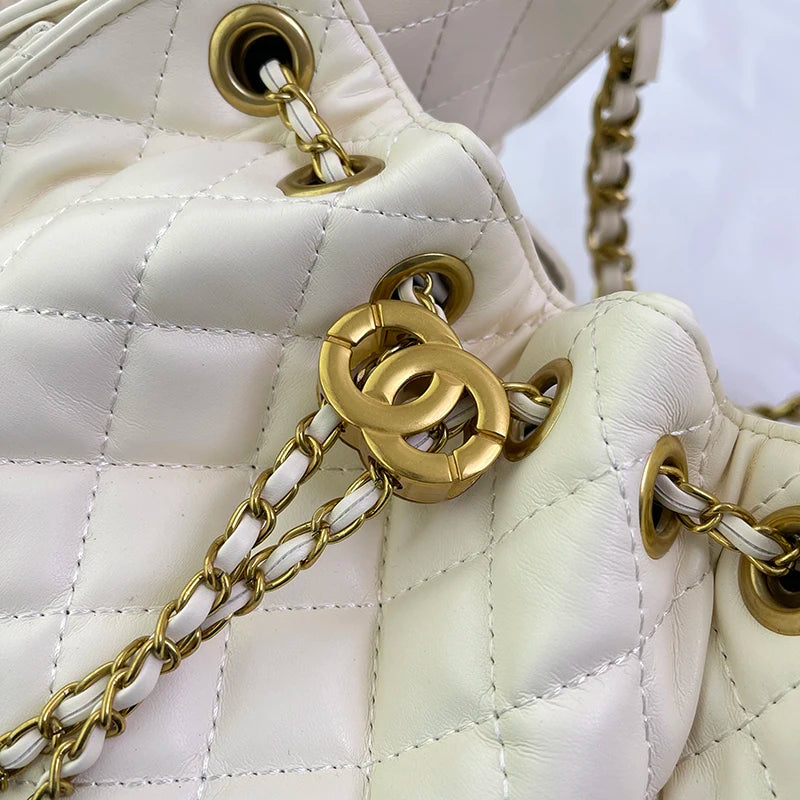 Luxury Messenger Bag For Ladies, Genuine Leather Shoulder Handbag Famous Designer Elegant Classic Women Style