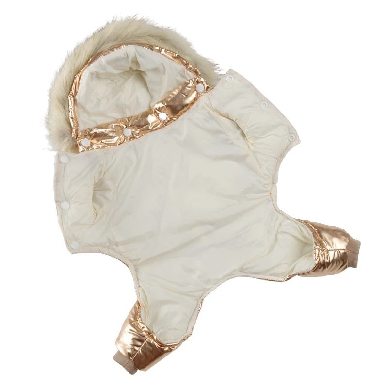 Dog Clothes for Small Medium Dogs Cat Thicken Fleece Warm Puppy Solid Jacket Coat Waterproof Yorkshire Pug Chihuahua Pet Outfits