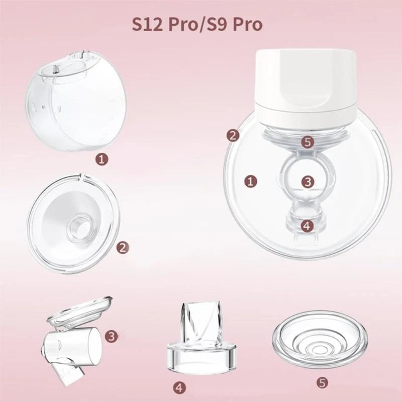 Silicone Breast Milk Collector Wearable Milker Accessorie For S9 Pro/S12 Pro Breast Pump Cup Breastfeeding Milk Collection Cover
