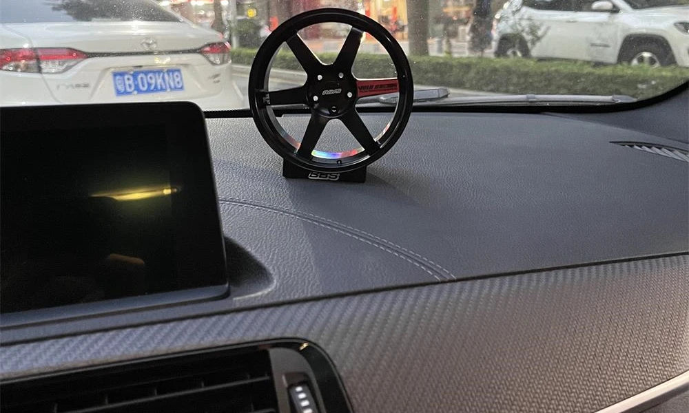 1/5 Car Model Metal Forged Assemble Refitting Wheel Hub  Creative Desktop Display  Personalized  Modification Toys Gift
