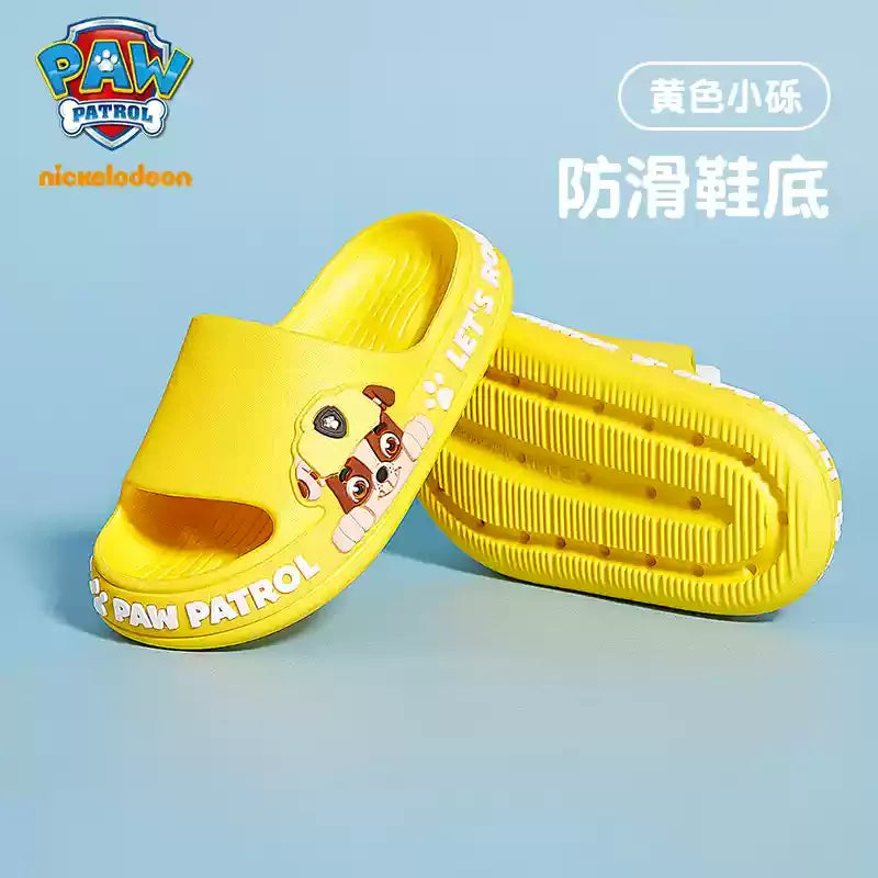 Paw Patrol  Children'S Slippers Woof Team Summer Boys Girls Indoor Non-Slip Bathroom Bath Slippers Baby Home Home