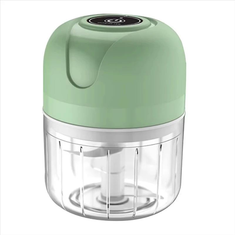 Electric garlic grinder USB garlic puree machine 250ML meat grinder kitchen vegetable grinder food chopper blender