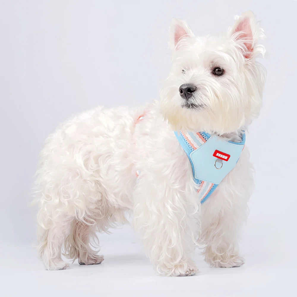 Newest Puppy Dog Walking Harnesses No Pull Pet Harness for Small Medium Dogs Pomeranian Poodle Pug mascotas Accessories Supplies