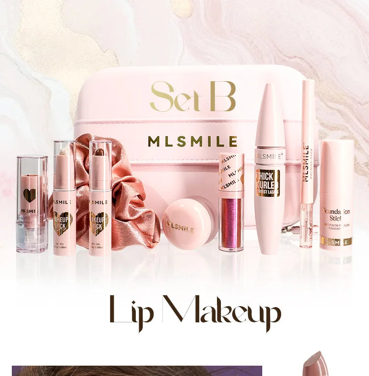 Kit de maquillage avec étuis d’organisation