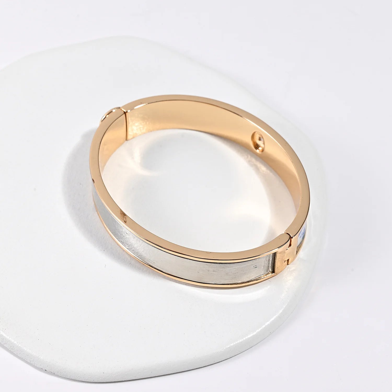 Fashion Exquisite Blue and White Porcelain Bracelet Simple Bangle Women Jewelry Accessories Birthday Party Gift Wholesale