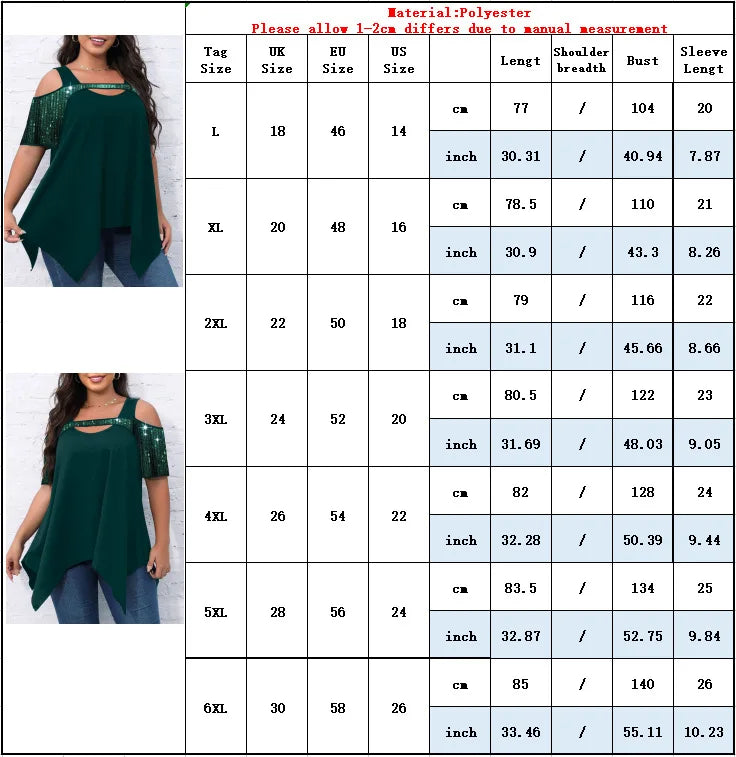 Fashion Women Sexy Shirts Vintage Summer Big Large Beads Hole Ruffles Tees Blouse Top Loose Casual Short Sleeve Tops S-6XL