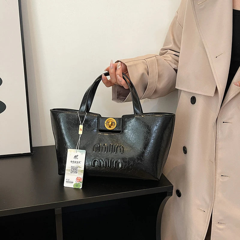 Women's Fashion Leather Crossbody Bag Shoulder Bag Handbag Combo Luxury Brand Classic Elegant Designer Style