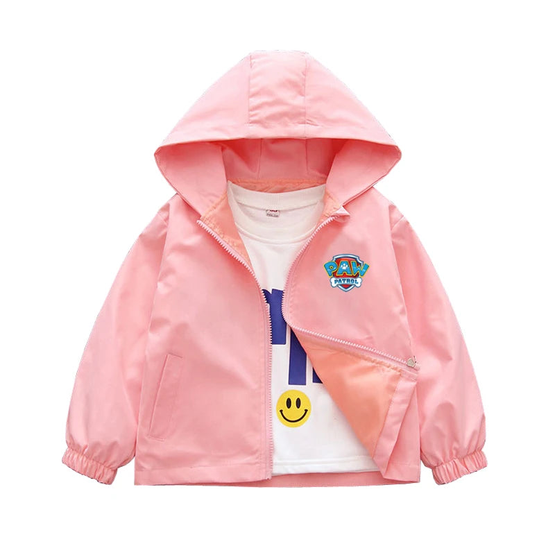 Sweat à capuche veste Manteaux Automne pat patrouille