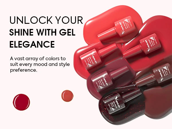 6pcs/kit VENALISA Collection de couleurs de Noël Ongles d’hiver