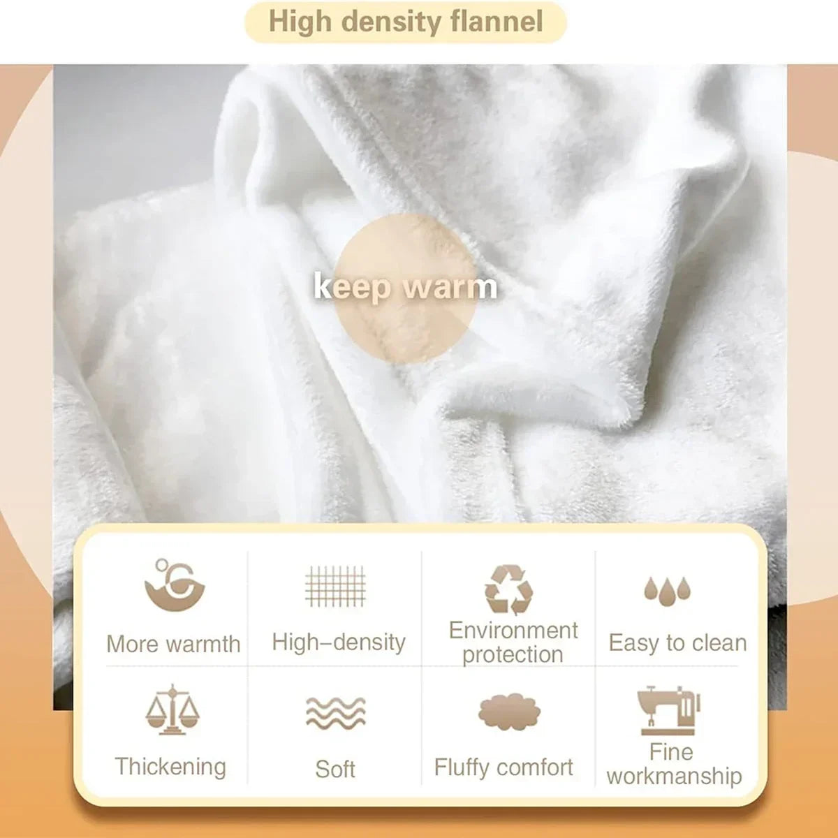 Spooky Halloween Plaid Blanket: Decorative and Cozy for the Season Flannel blanket, soft and comfortable, gift