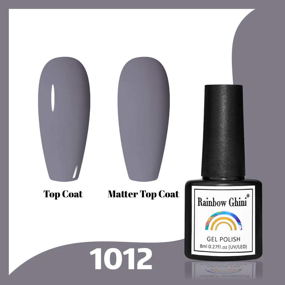 Gel Vernis à ongles semis permanents Paillettes 8Ml 150 couleurs