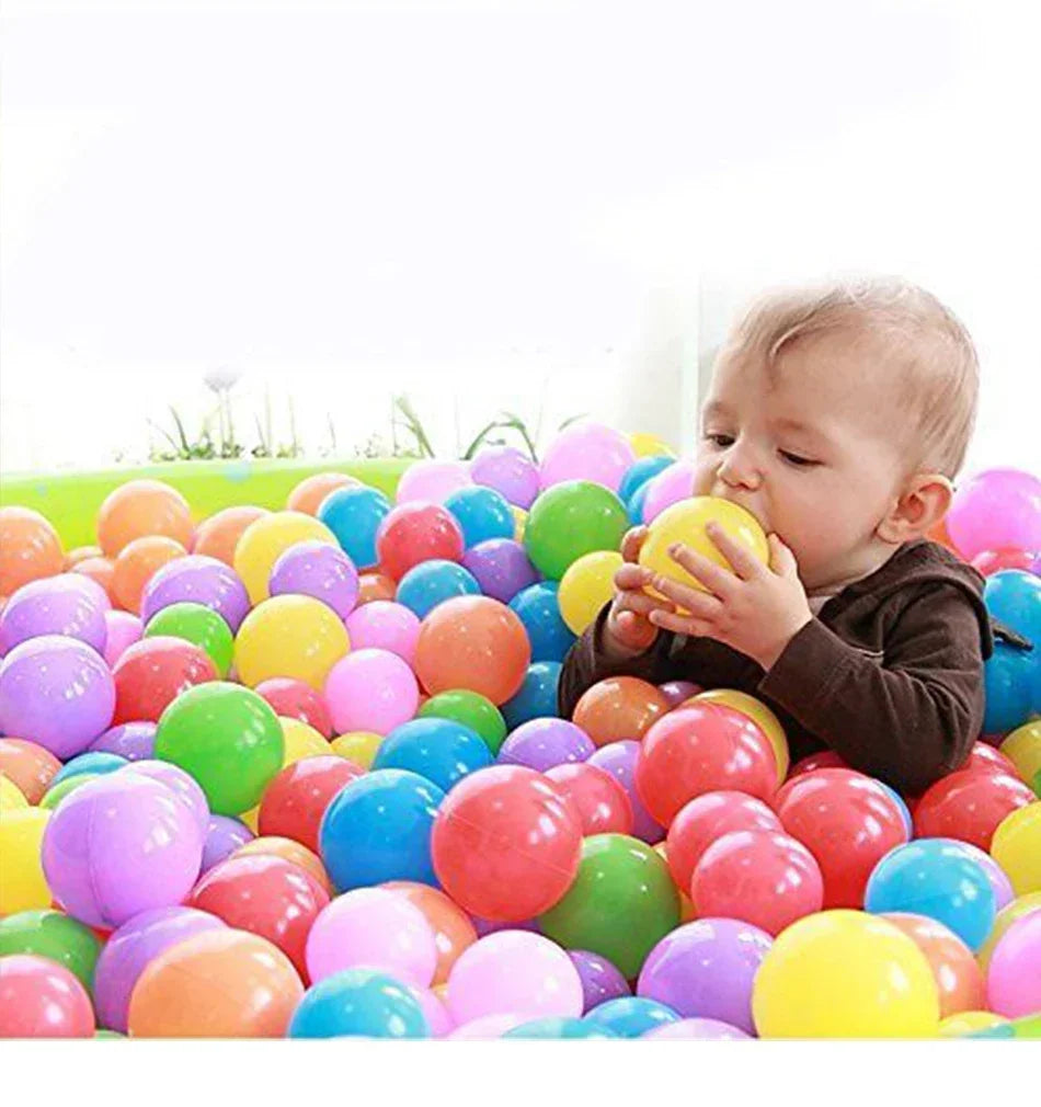 Eco-Friendly Colorful Ball Soft Plastic Pool Ball Funny Baby Kid Swim Pit Toy Thicken Balls Play House Outdoors Tents Kids Toys