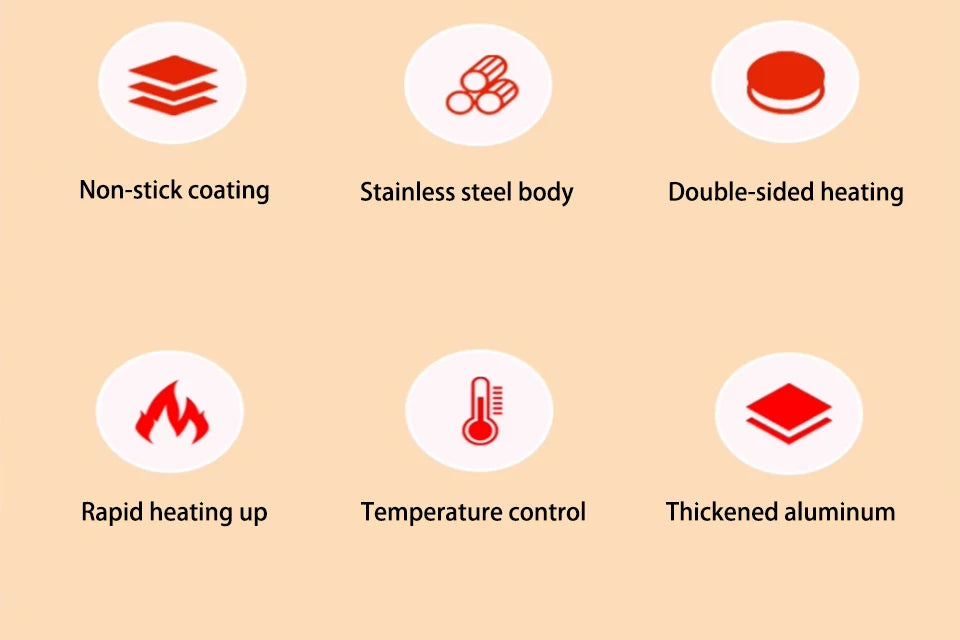 XEOLEO Commerical 4PCS Korean Coin Waffle Maker 3000W Non-stick Coating Gold Coin Bread Waffle Making Maker Electric/Gas