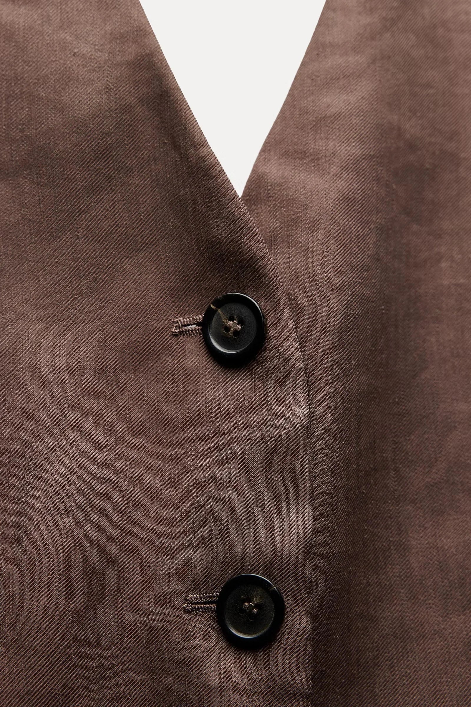 KONDALA Vintage Chic Women Suit Solid Halter Backless Vest Straight Button Loose Pants Fashion 2025 Autumn Office Lady Set