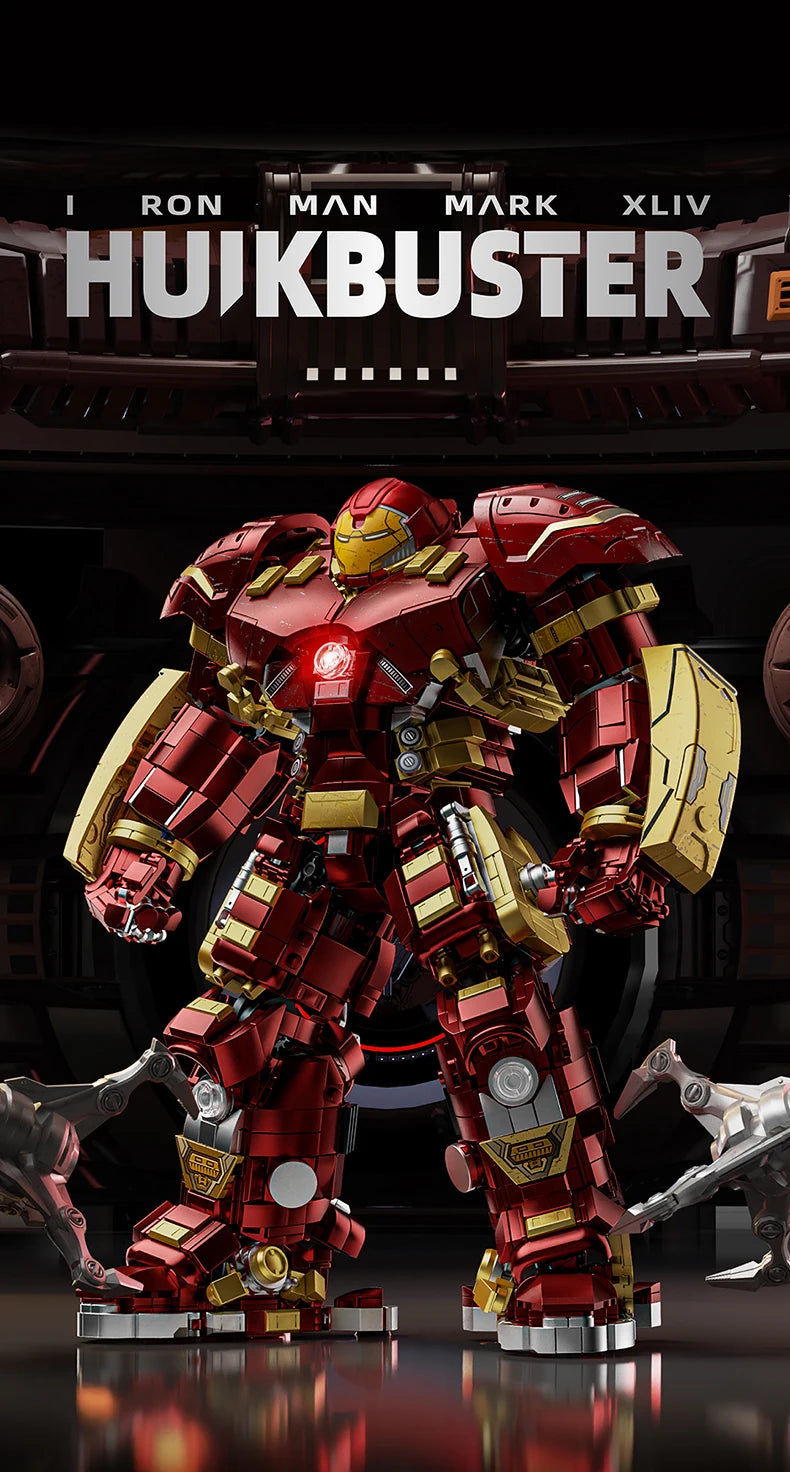 Superheroes MOC Building Blocks 2600+Pcs Marvel Iron Man Bricks Set Room Ornament DIY Toys Christmas Gifts for Kids Boys Adult