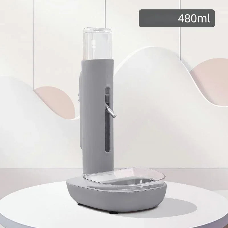 وعاء شرب أوتوماتيكي للحيوانات الأليفة، وعاء طعام للكلاب، زجاجات مياه، وحدة تغذية عالمية للقطط والجراء، موزع قابل للرفع، حامل طعام للحيوانات الصغيرة