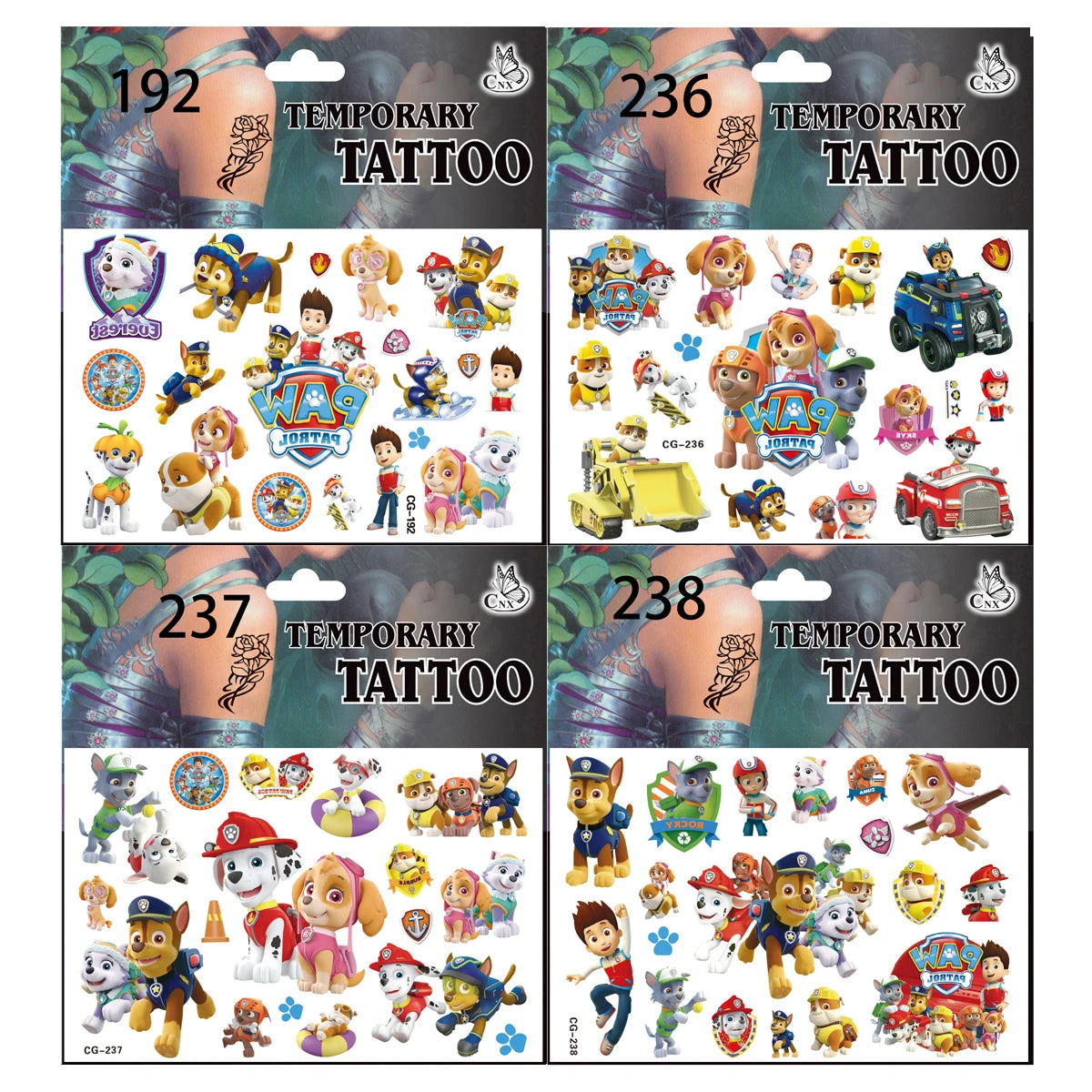 PAW Patrol Birthday Decoration Supplies Party Favor Water cups plates tableware Knife fork and spoon Party tableware and supplie