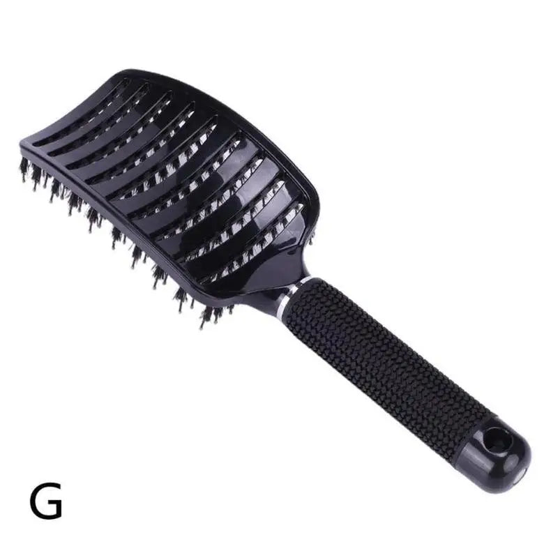 Brosse à cheveux bouclés .