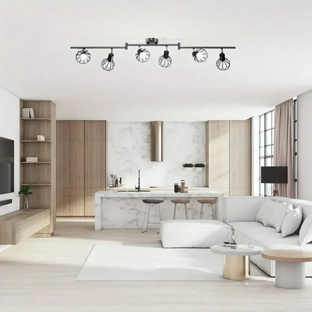 E14 Swivel Bar Spot Wall Lamp Ceiling Lamp Spots LED LED Wall Spot Lamp for Kitchen Living Room Bedroom