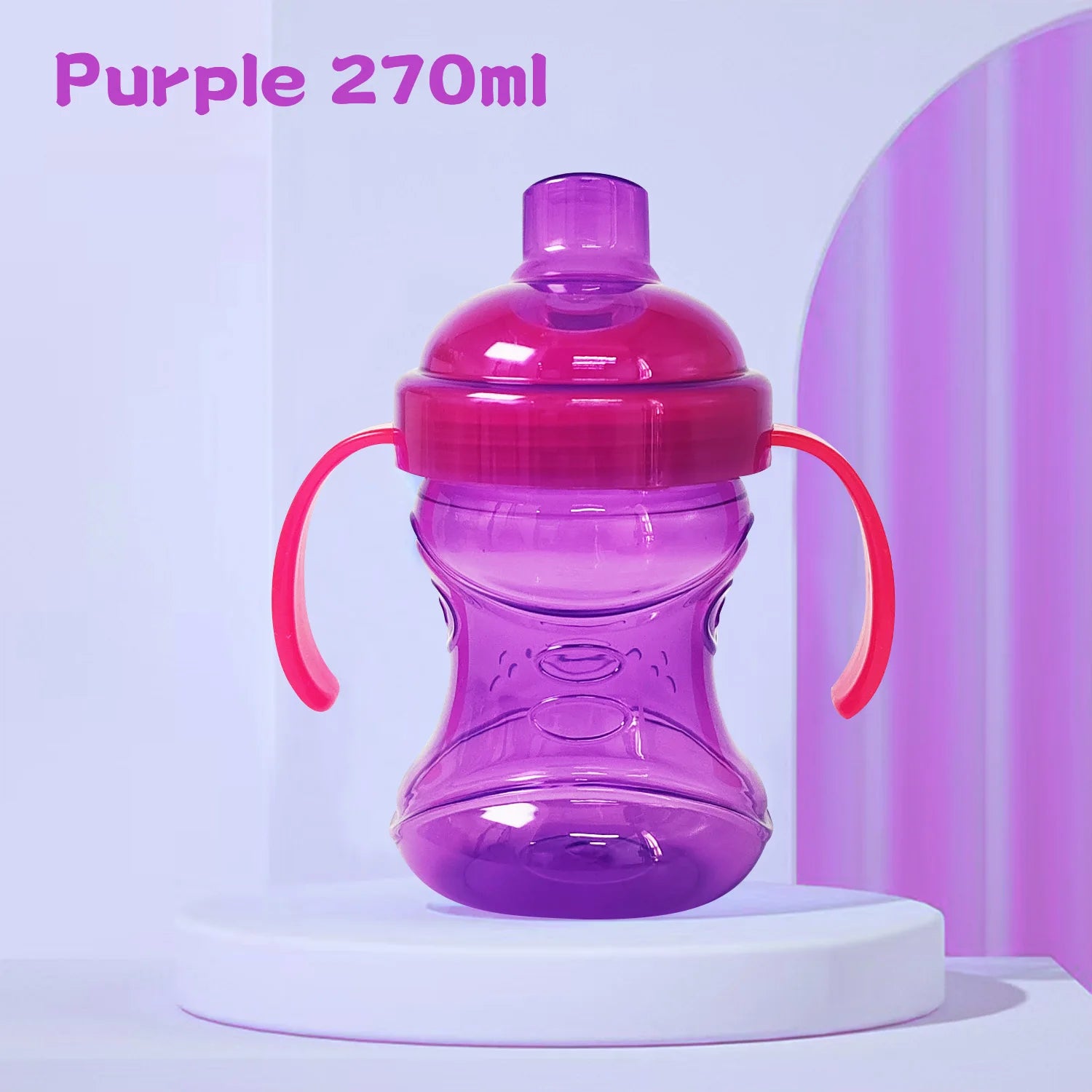 270ml children learn to drink cup anti bucking duck mouth cup baby more than one year old direct drinking milk cup