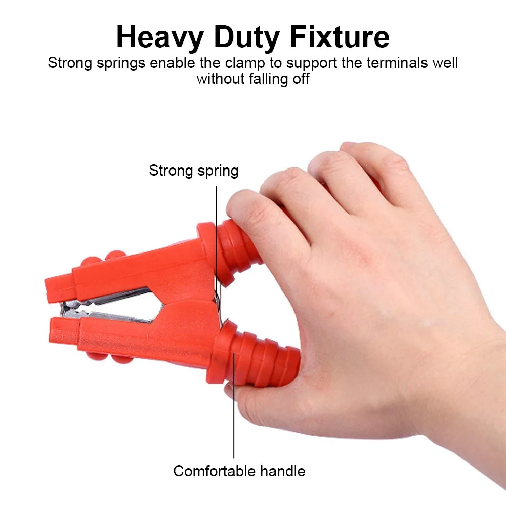 4/4.5/6M 2000/3000AMP Car Emergency Power Start Cables Power Relay Alligator Clamp Ignition Battery Jump Cable