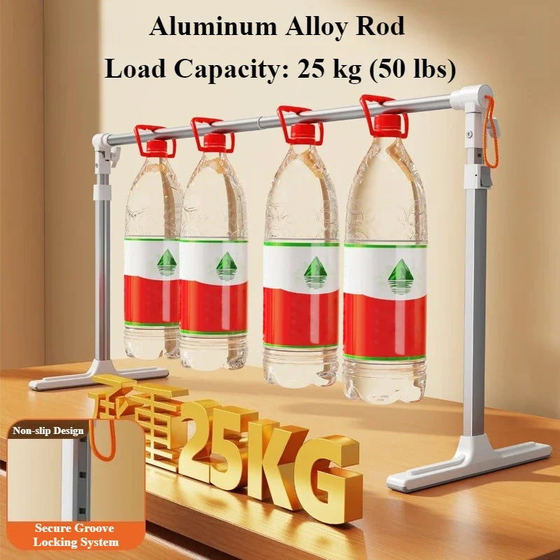 Eary – Metal Pet Hanger, Stable Dog Clothes Rack, Coat Storage Rack, Adjustable Height, Phone and Tablet Holder