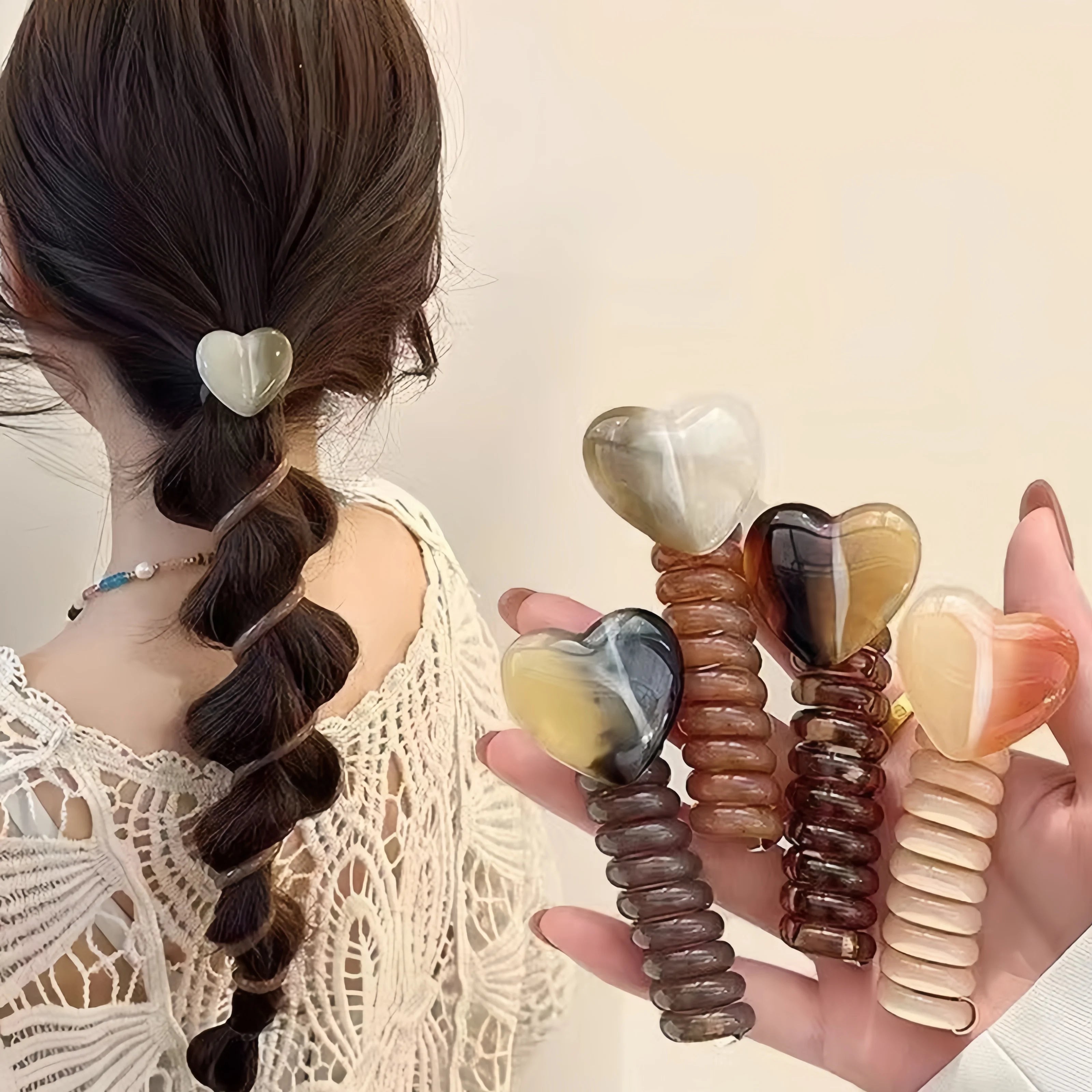 Attaches à cheveux Bouclées