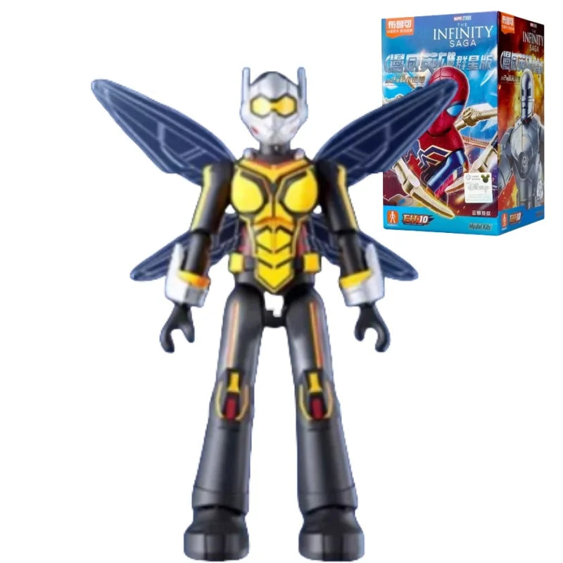 BLOKEES Marvel Building Blocks Galaxy Version 2 Unlimited Legend series Spider Man Iron Man Assembling Toy Model Ornaments Gifts