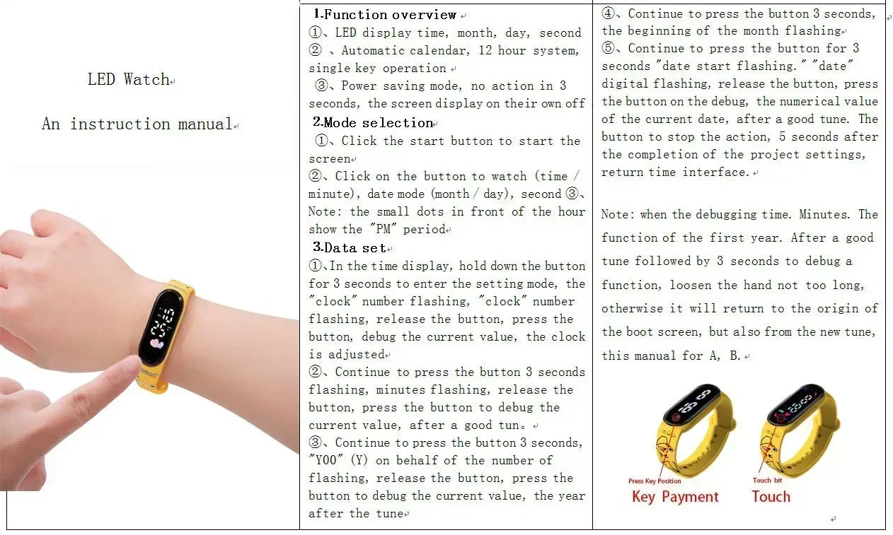 PAW PATROL Pokemon Anime Kawaii Pika Chuka Ibrabra Jingle Cat Pass Digital Waterproof LED boy girl Watch Kids Birthday Gift Toys