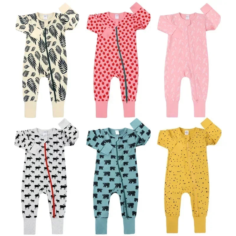 Baby Onesie Jumpsuit Infant Girl Body Suit Boy One-piece Rompers 3 To 12 24 Months Overalls For Kids Pajama Costume 1 Year Tops