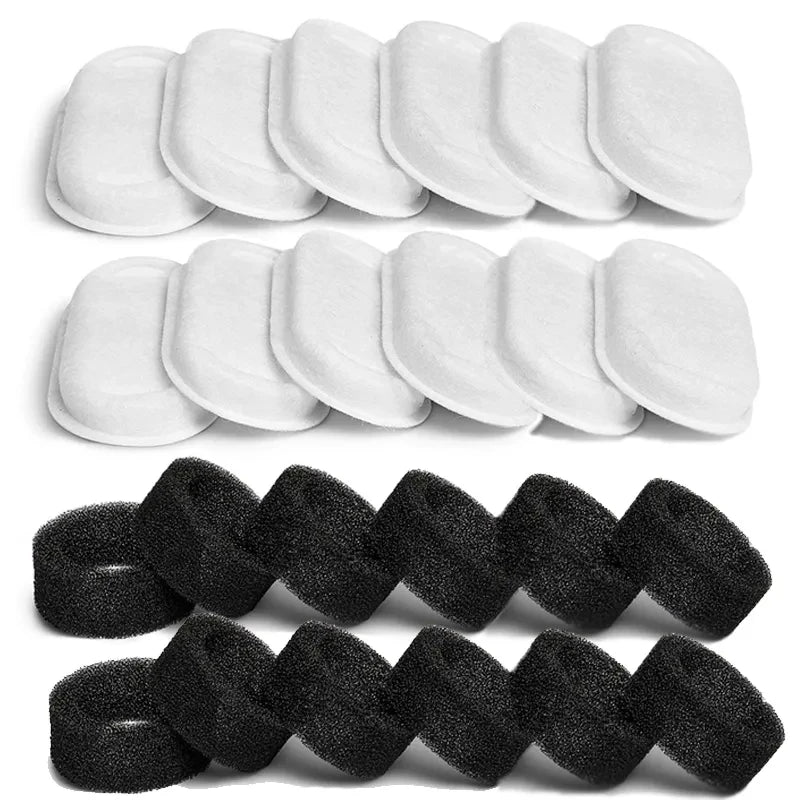 Replacement Filters For Cat Dog Water Fountain Stainless Steel Dispenser Feeders Pet Fountain Activated Carbon Replaced Filter