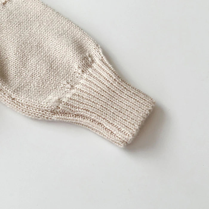 2025 New Autumn 0-3Yrs Children Clothes Suit Long Sleeved Knitted Pullover Sweater+PP Shorts Toddler Baby Girl Clothes Set