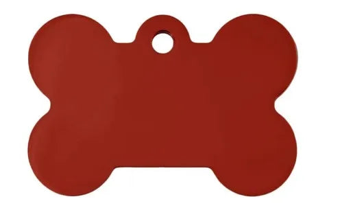 Personalized Pet ID Tag for Dogs & Cats - Deep Engraved Aluminum Collar Nameplate with Free Engraving |  Address, Number